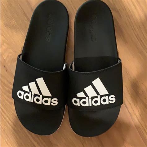 adidas slippers sale zwart|Women's Adidas Slippers .